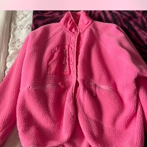 Pink Fleece Jacket